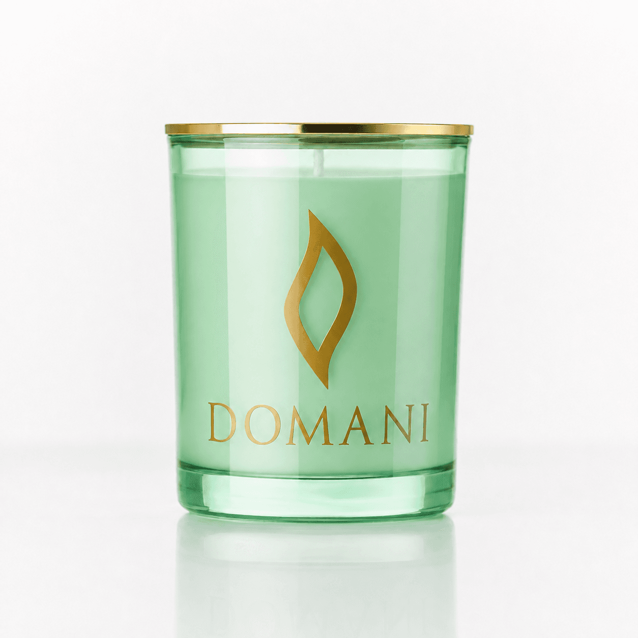 Domani Philos candle, Emerald