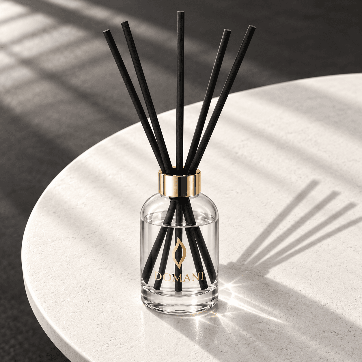 Daydreamer diffuser on a pale stone table