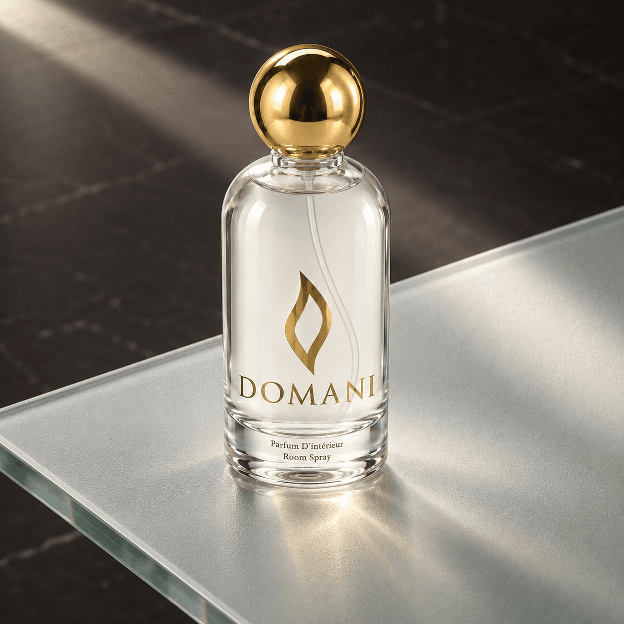 Lumina room spray, frosted-glass