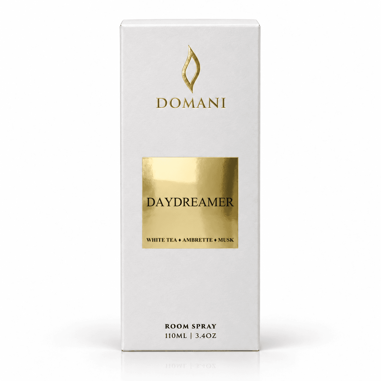 Domani Daydreamer room spray, Presentation carton